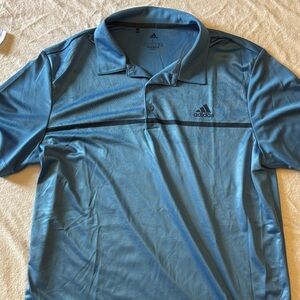 Adidas Men's Blue Polo Shirt